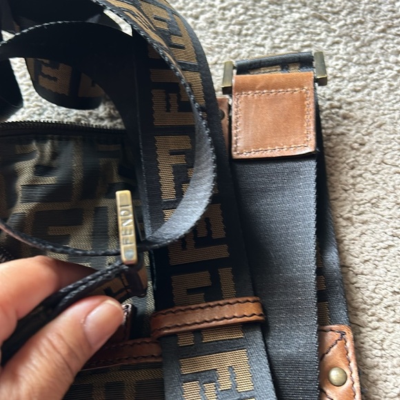 Vintage FENDI Zucchino Shoulder Crossbody bag - Picture 13 of 14